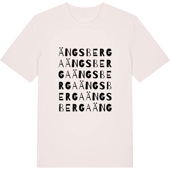 Ängsberga ordlek t-shirt – t-shirt från PinShirt