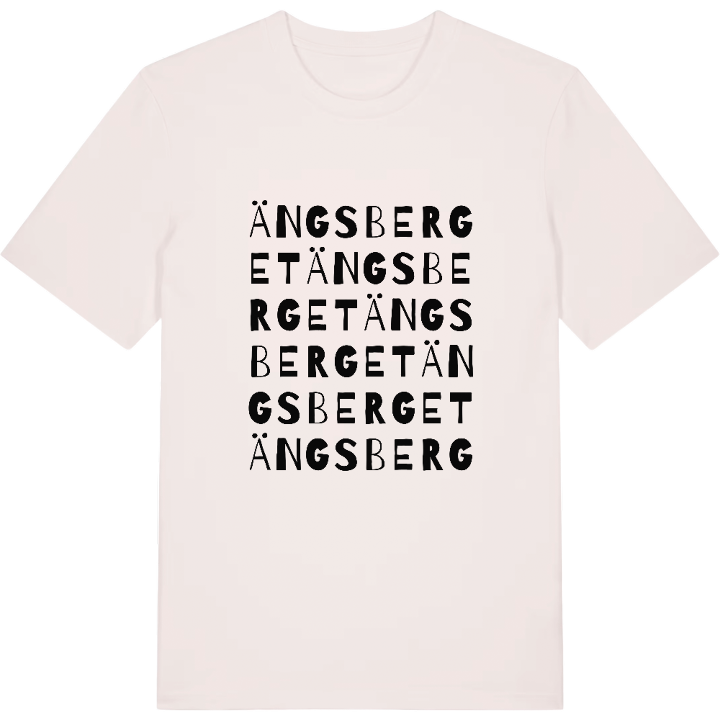 Ängsberget ordlek t-shirt – t-shirt från PinShirt