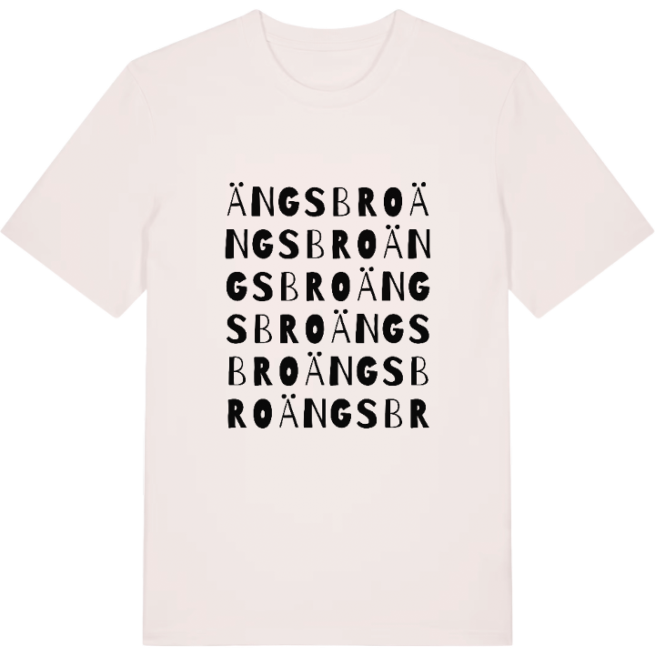 Ängsbro ordlek t-shirt – t-shirt från PinShirt