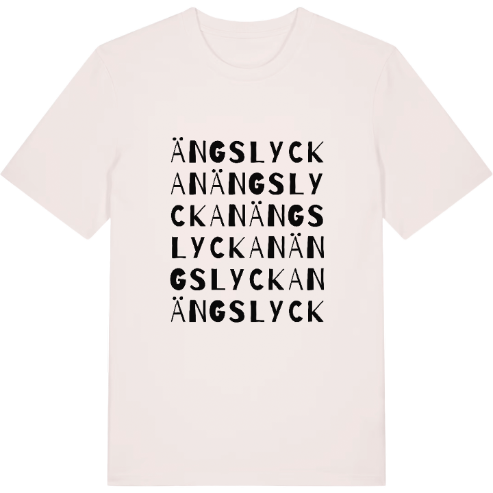 Ängslyckan ordlek t-shirt – t-shirt från PinShirt