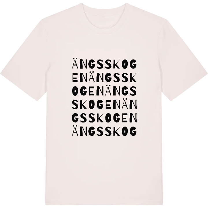 Ängsskogen ordlek t-shirt – t-shirt från PinShirt