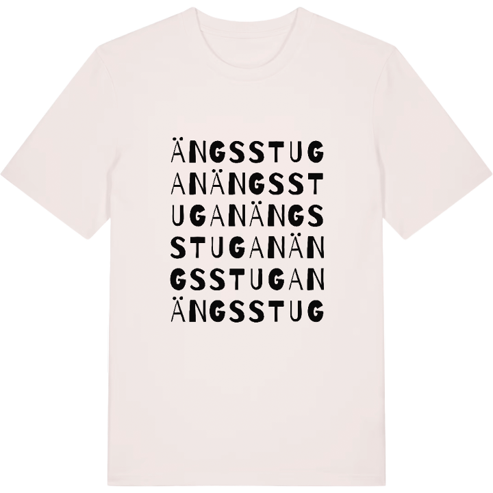 Ängsstugan ordlek t-shirt – t-shirt från PinShirt