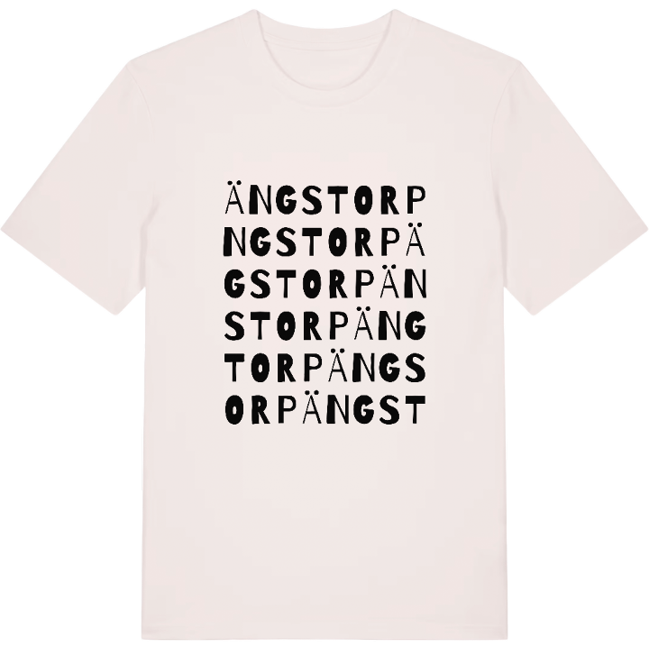 Ängstorp ordlek t-shirt – t-shirt från PinShirt