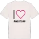 Jag älskar Ängstorp t-shirt stort tryck