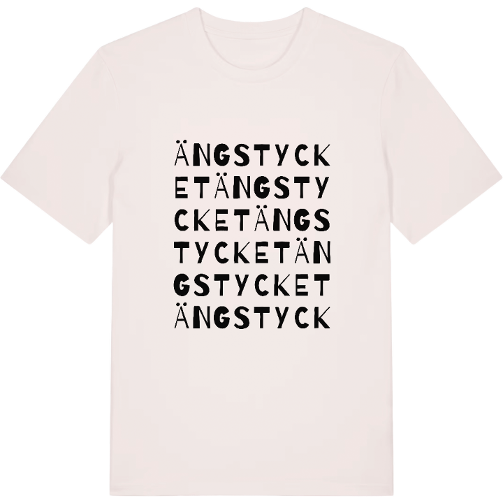 Ängstycket ordlek t-shirt – t-shirt från PinShirt