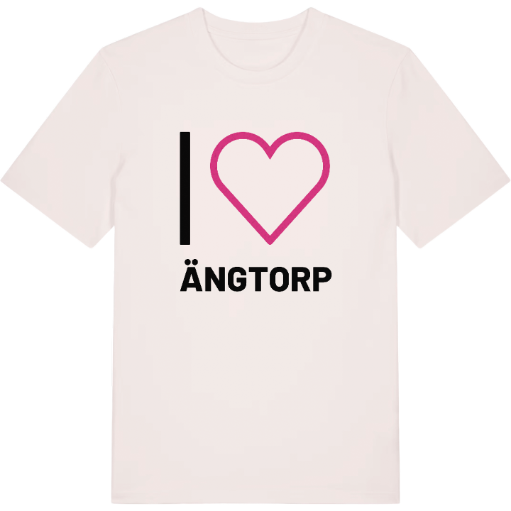 Jag älskar Ängtorp t-shirt stort tryck – t-shirt från PinShirt