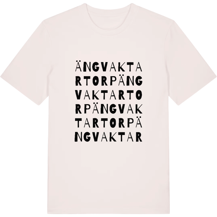 Ängvaktartorp ordlek t-shirt – t-shirt från PinShirt