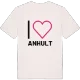 Jag älskar Anhult t-shirt stort tryck