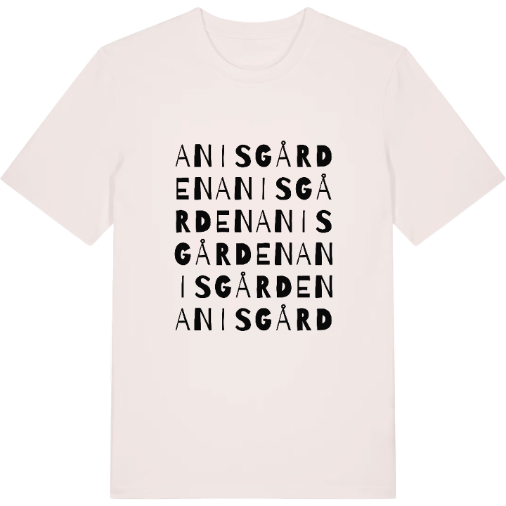Anisgården ordlek t-shirt – t-shirt från PinShirt
