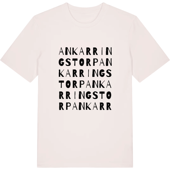 Ankarringstorp ordlek t-shirt – t-shirt från PinShirt