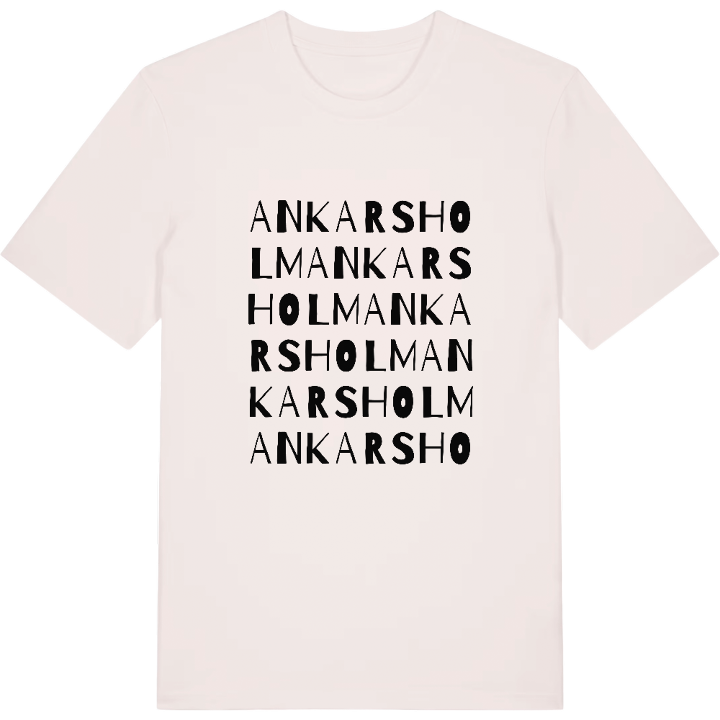 Ankarsholm ordlek t-shirt – t-shirt från PinShirt