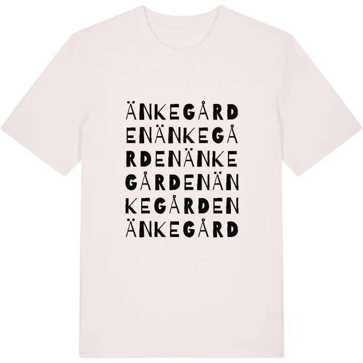 Änkegården ordlek t-shirt – t-shirt från PinShirt