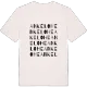 Ankelohe ordlek t-shirt