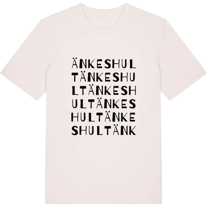 Änkeshult ordlek t-shirt – t-shirt från PinShirt
