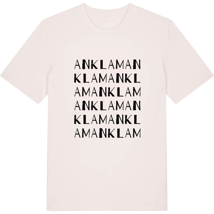 Anklam ordlek t-shirt – t-shirt från PinShirt