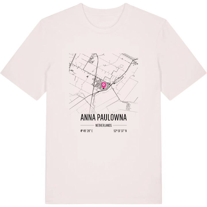 Anna Paulowna karta t-shirt – t-shirt från PinShirt
