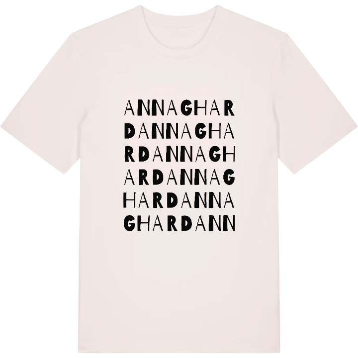 Annaghard ordlek t-shirt – t-shirt från PinShirt