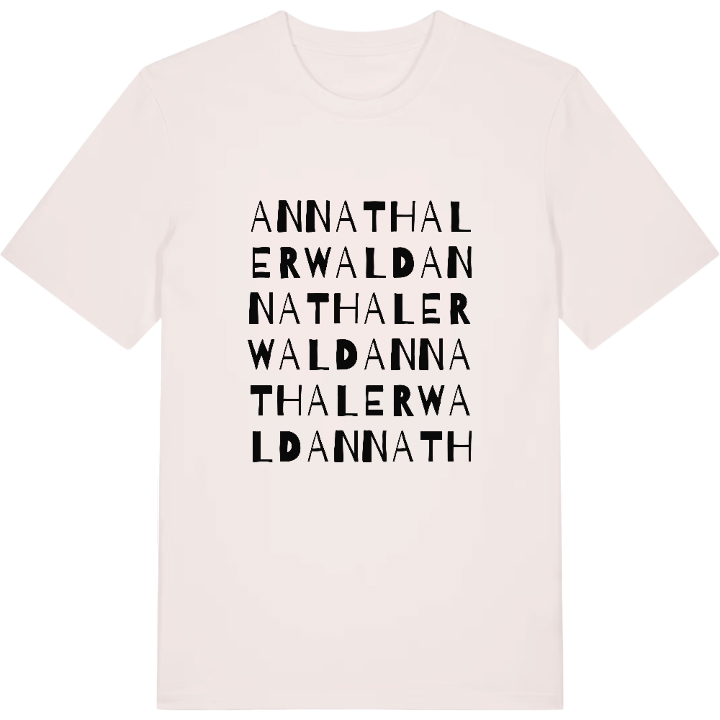 Annathaler Wald ordlek t-shirt – t-shirt från PinShirt