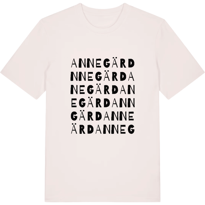 Annegärd ordlek t-shirt – t-shirt från PinShirt