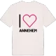 Jag älskar Annehem t-shirt stort tryck