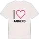 Jag älskar Annero t-shirt stort tryck