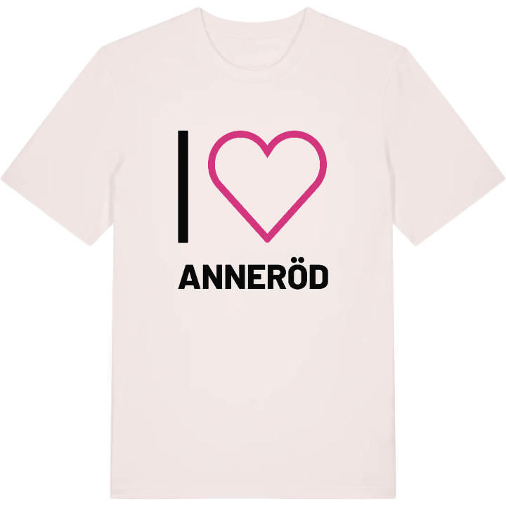Jag älskar Anneröd t-shirt stort tryck – t-shirt från PinShirt