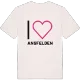 Jag älskar Ansfelden t-shirt stort tryck