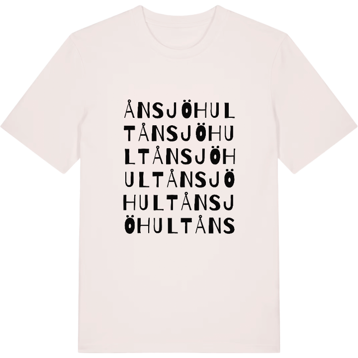Ånsjöhult ordlek t-shirt – t-shirt från PinShirt