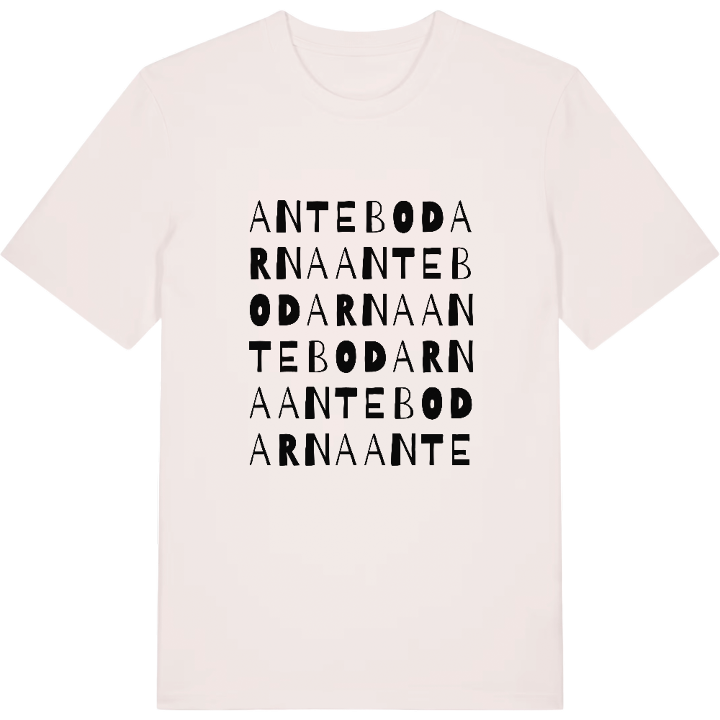 Antebodarna ordlek t-shirt – t-shirt från PinShirt