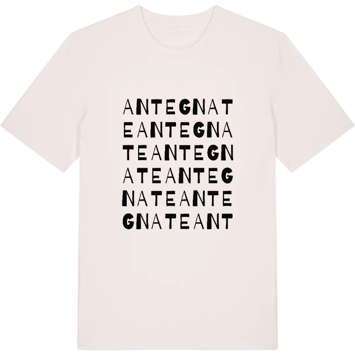Antegnate ordlek t-shirt – t-shirt från PinShirt