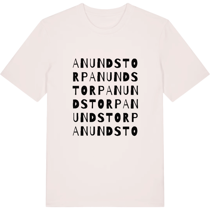 Anundstorp ordlek t-shirt – t-shirt från PinShirt