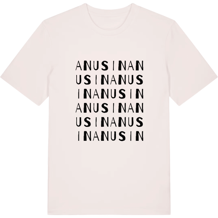 Anusin ordlek t-shirt – t-shirt från PinShirt