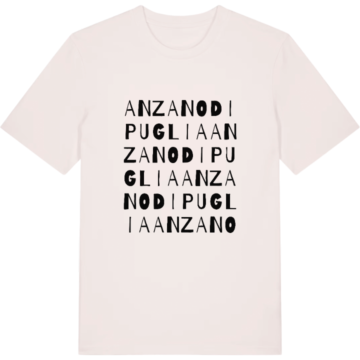 Anzano di Puglia ordlek t-shirt – t-shirt från PinShirt