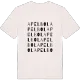 Apelbol ordlek t-shirt