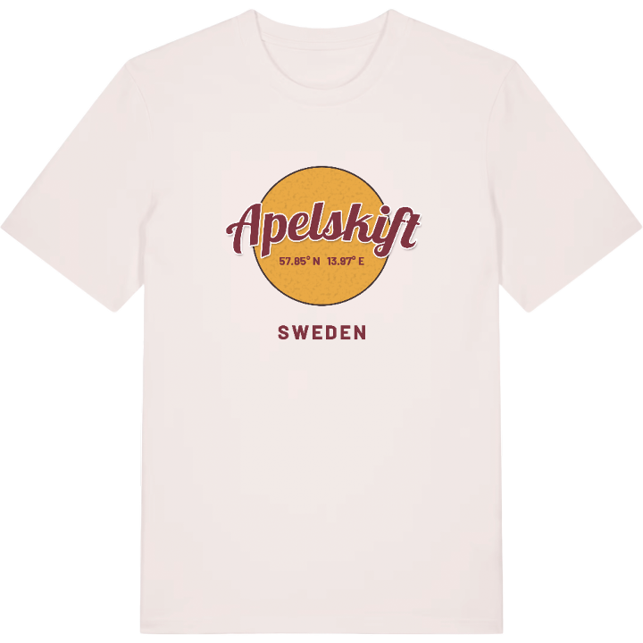 Apelskift cirkel t-shirt – t-shirt från PinShirt