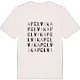 Apelvik ordlek t-shirt