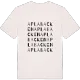 Aplabacken ordlek t-shirt