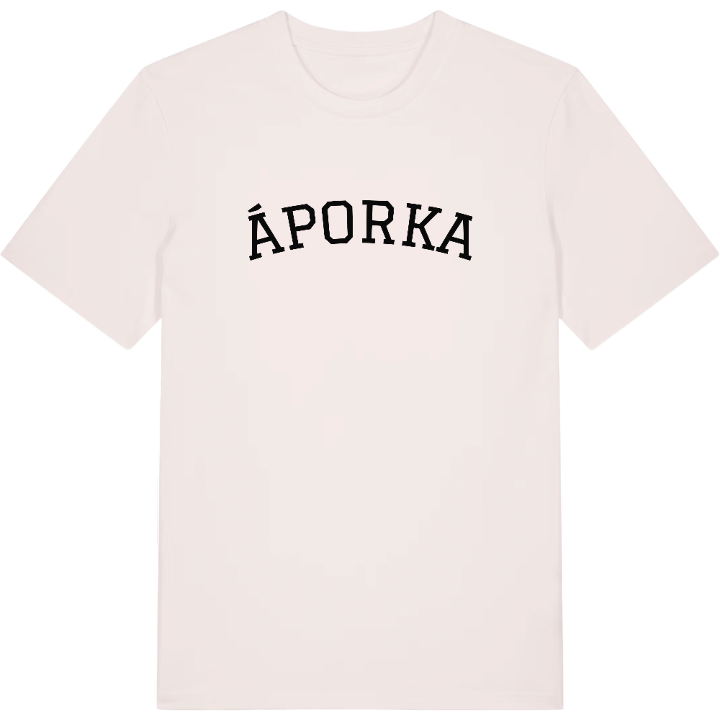 Áporka böjd t-shirt – t-shirt från PinShirt