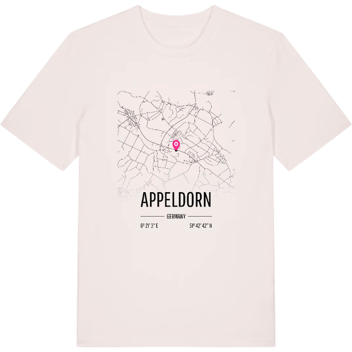 Appeldorn karta t-shirt – t-shirt från PinShirt