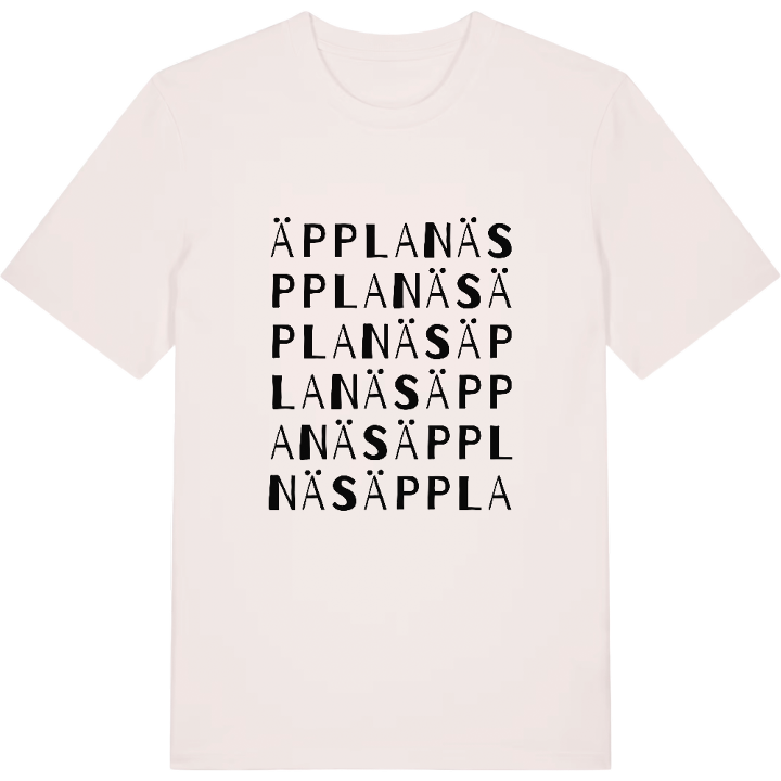 Äpplanäs ordlek t-shirt – t-shirt från PinShirt