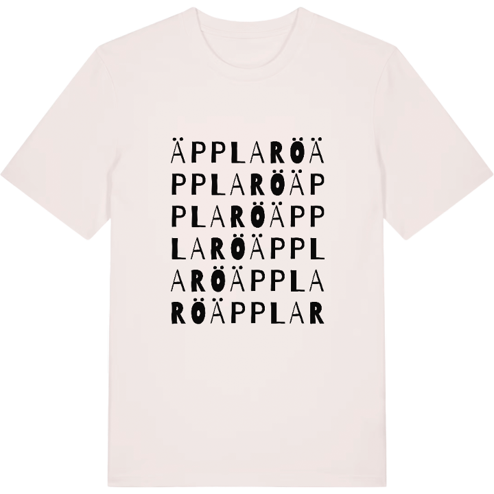 Äpplarö ordlek t-shirt – t-shirt från PinShirt