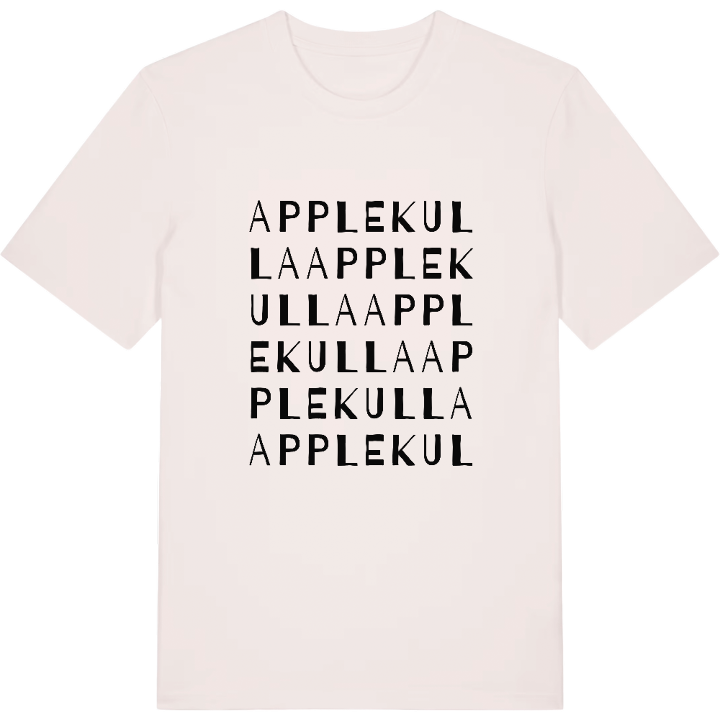 Applekulla ordlek t-shirt – t-shirt från PinShirt