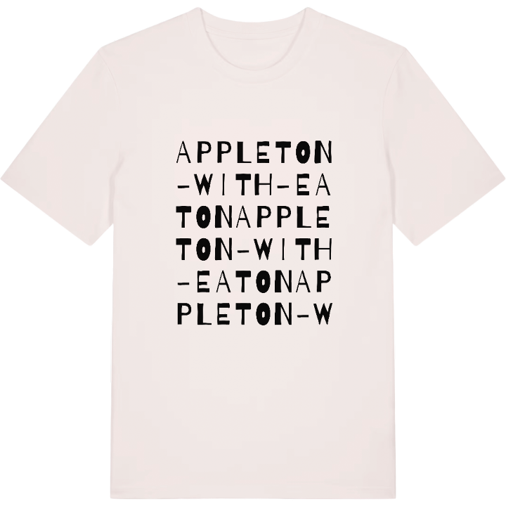 Appleton-with-Eaton ordlek t-shirt – t-shirt från PinShirt