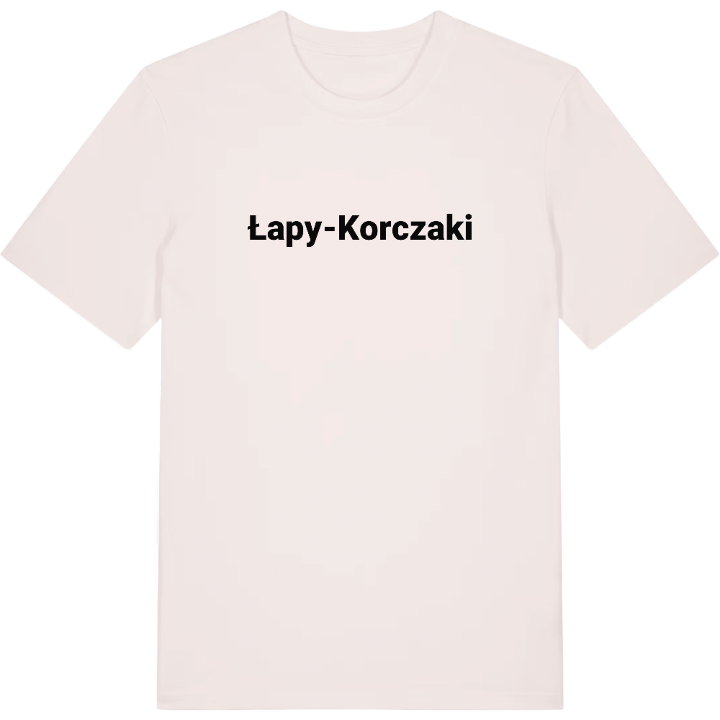 Łapy-Korczaki fetstil t-shirt – t-shirt från PinShirt