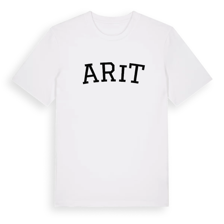 Arıt böjd t-shirt – t-shirt från PinShirt