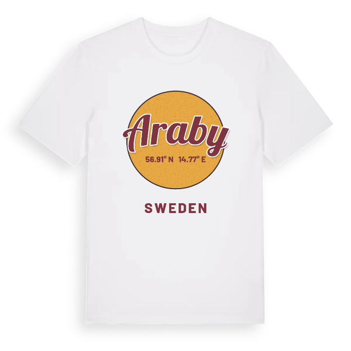 Araby cirkel t-shirt – t-shirt från PinShirt