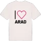 Jag älskar Arad t-shirt stort tryck