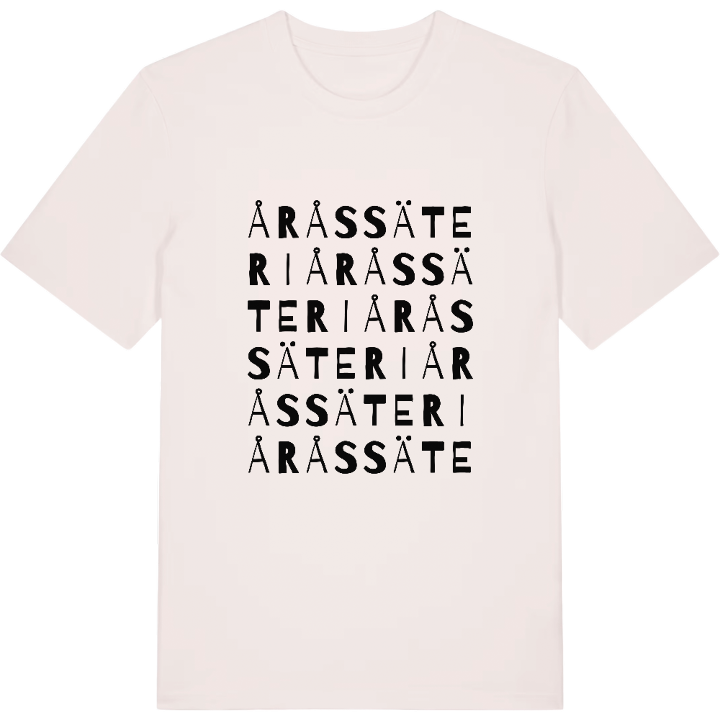 Årås säteri ordlek t-shirt – t-shirt från PinShirt