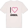 Jag älskar Årbol t-shirt stort tryck