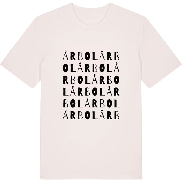 Årbol ordlek t-shirt – t-shirt från PinShirt